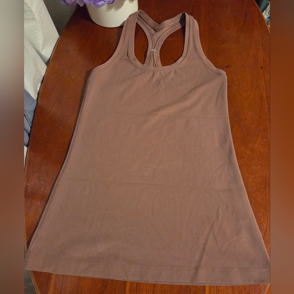 Lululemon Brown Racerback Tank Top - Picture 3 of 10